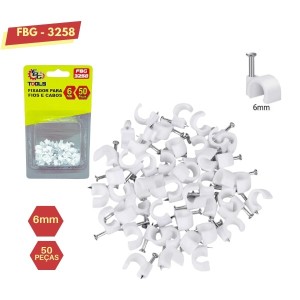 FBG-3258 FIXADOR P/FIOS 6MM