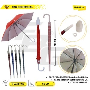 FBG-4216 GUARDA CHUVA  60 CM