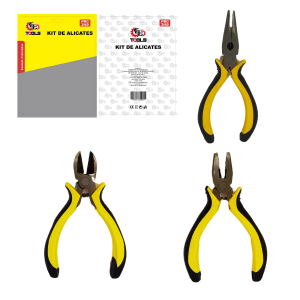 FBG-3119 KIT DE ALICATES 3 PÇS