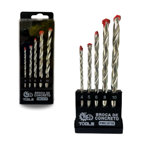 FBG-3172 JOGO BROCAS P/CONCRETO