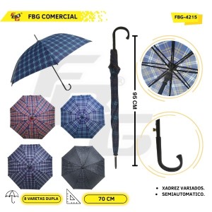 FBG-4215 GUARDA CHUVA PORTARIA 70 CM