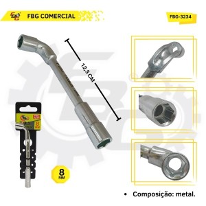 FBG-3234 CHAVE L 8MM