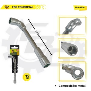 FBG-3236 CHAVE L 12MM