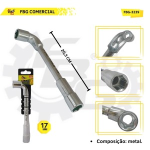FBG-3239 CHAVE L 17MM