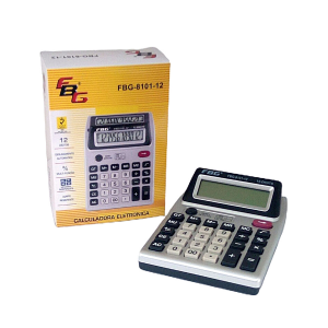 CALCULADORA 12 DIG FBG-8101
