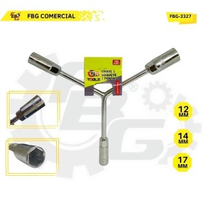 FBG-3327 CHAVE DE RODA Y 12/14/17MM