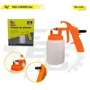 FBG-3295 PISTOLA PARA PINTURA AR DIRETO DE PLASTICO / METAL
