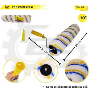 FBG-3271 ROLO DE PINTURA COM SUPORTE 10