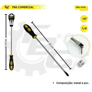 FBG-3339 CHAVE FENDA 10