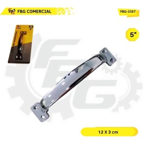 FBG-3357 PUXADOR DE ACO ALCA CHAPA 5'' C/1 2X48