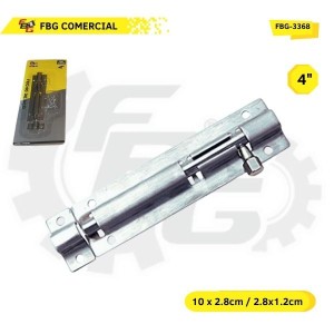 FBG-3366 FECHO DE ACO P/PORTA 3'' 2X48