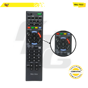 7022 CONTROLE SMART COMPATÍVEL  SONY FUTEBOL