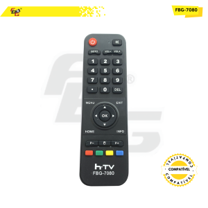 7080 CONTROLE RECEP COMPATÍVEL C/ HTV