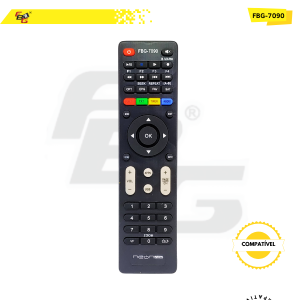 7090 CONTROLE RECEP COMPATÍVEL C/  NEONSAT