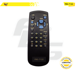  7122 CONTROLE  COMPATÍVEL C/   TV SHARP