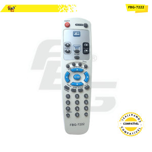 7222 CONTROLE  COMPATÍVEL C/ TV GRADIENTE FM