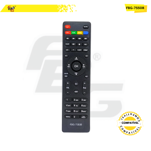 7550B CONTROLE RECEP COMPATÍVEL C/  CINEBOX/GIGABOX