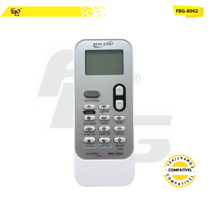 8062 CONTROLE AR CONDICIONADO COMPATÍVEL C/  CONSUL INVERTER