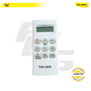 9008 CONTROLE AR CONDICIONADO  COMPATÍVEL C/ LG SMILE