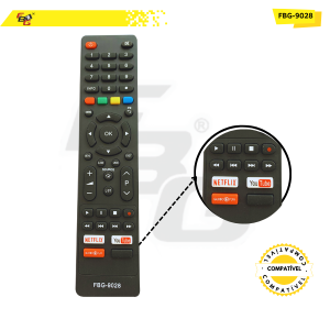 9028 CONTROLE SMART COMPATÍVEL C/ PHILCO NETFLIX/YOUT/GLOBOPLAY