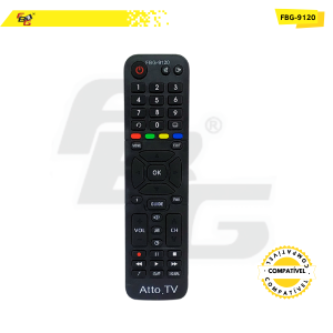 9120 CONTROLE RECEP COMPATÍVEL C/ATTO TV