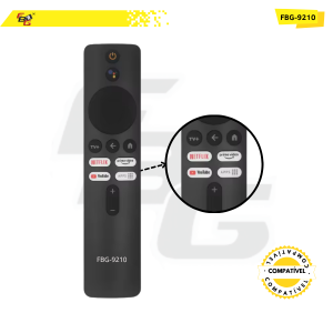 FBG-9210 CONTROLE REMOTO COMPATÍVEL C/ MI BOX