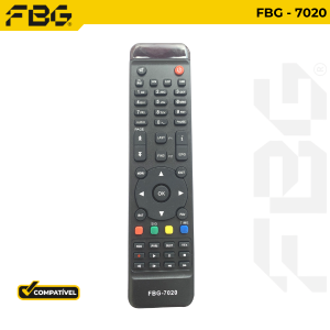 7020 CONTROLE RECEP COMPATÍVEL  C/ MEGA BOX