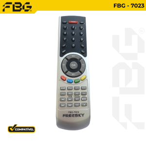 7023 CONTROLE RECEP COMPATÍVEL C/  FREESKY