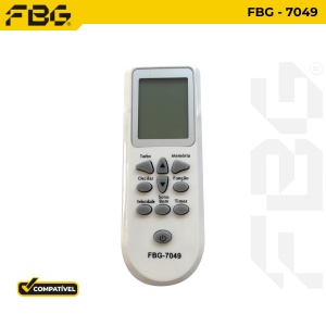 7049 CONTROLE AR CONDICIONADO COMPATÍVEL C/ CONSUL