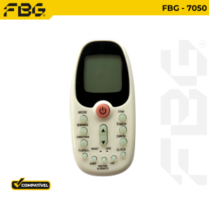 7050 CONTROLE AR CONDICIONADO COMPATÍVEL  KOMECO
