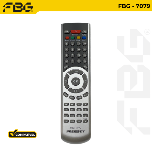 7079 CONTROLE RECEP COMPATÍVEL C/  FREESKY