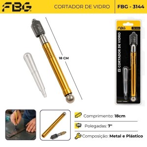 FBG-3144 CORTADOR DE VIDRO