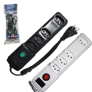 FILTRO DE LINHA 4 TOMADAS NATICON